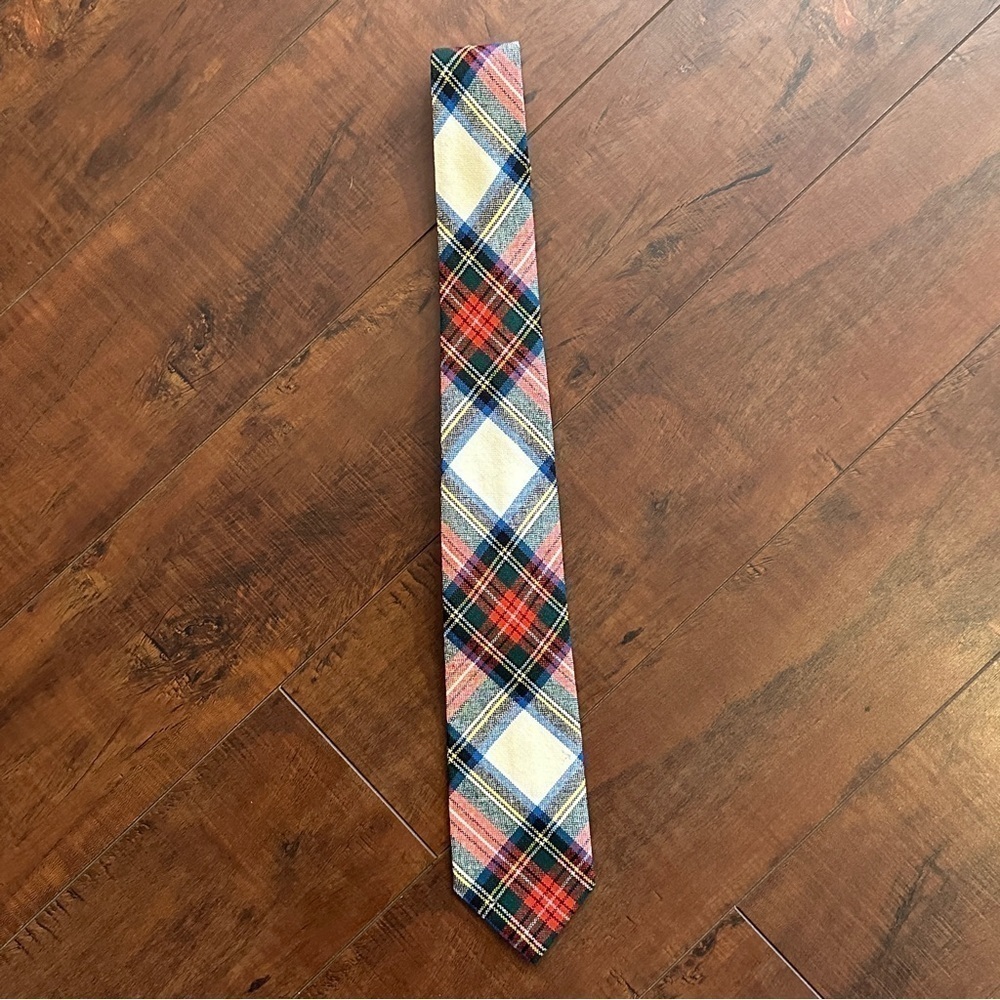 Madras Plaid Tie